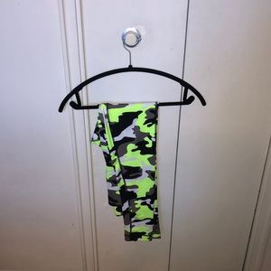 Camo designed leggings